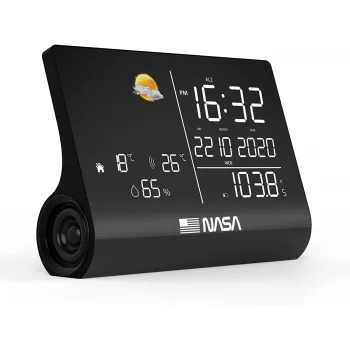Nasa WSP1300 Black Wetterstation/Lautsprecher BT