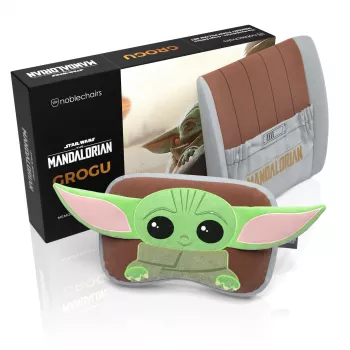 noblechairs memory foam cushion set Grogu Edition – Sitz- und Lordosenstütze