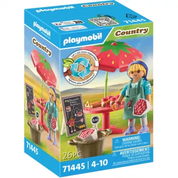 Playmobil Country Selbstgemachter Erdbeermarmeladenstand