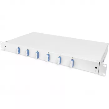 Glasfaser-Spleißbox Digitus DN-96320/9 SC OS2 51,5 cm Grau