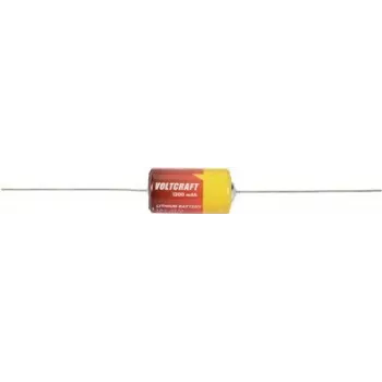 ER 14250 AX Spezialbatterie 1/2 AA axial Lötfahne Lithium 3,6 V 1200 mAh 1 Stück (VC-12714105)