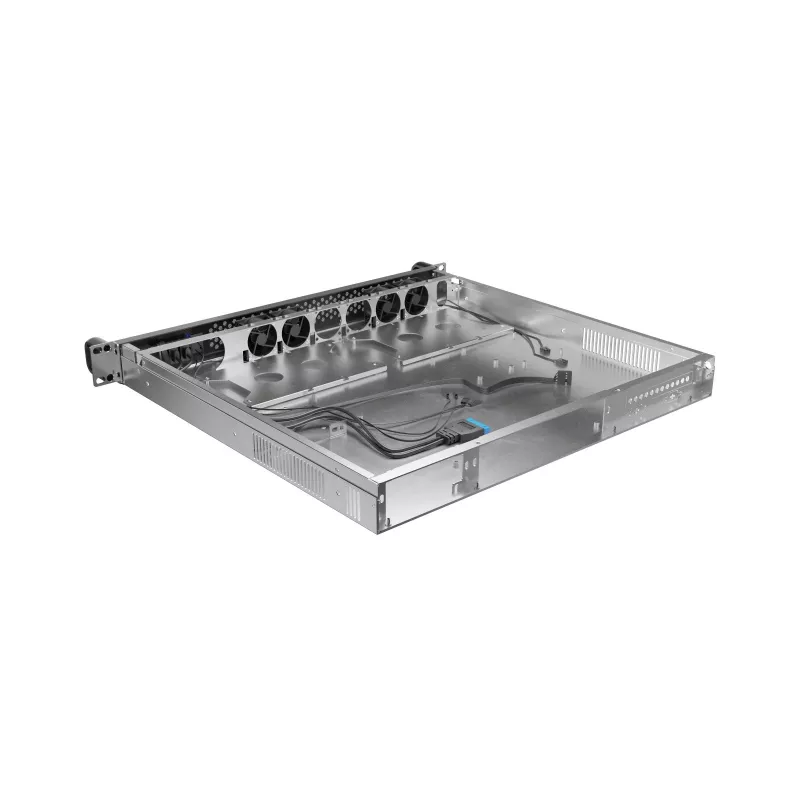 Rack-Gehäuse Lanberg SC01-4201-10B 1U Schwarz 4 Lüfter