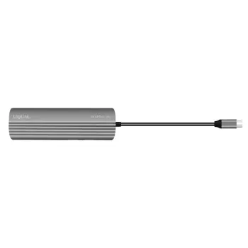 Ultra-slimmer USB 3.2 Hub 2xUSB-A, 8xUSB-C, PD, 100W