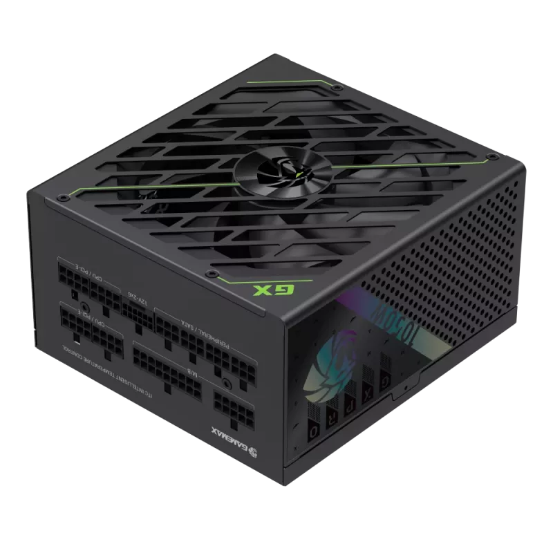 Gamemax Netzteil, 80 PLUS, Gold | GX PRO 1050G | 1050 W | Vollmodular