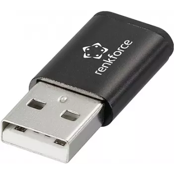 Renkforce USB 2.0 Adapter[1x 1.1 Stecker A - 1x USB-C Buchse] RF-6615904 (RF-6615904)