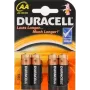 Alkaline-Einwegbatterie Duracell AA LR6 1,5 V, 4er-Pack