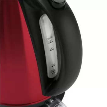 ETA | Wasserkocher | 359090010 | Standard | 2200 W | 1,7 L | Edelstahl | 360°-Drehsockel | Rot