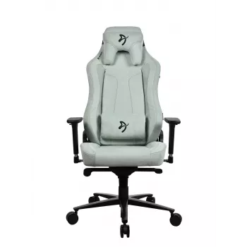 Gaming-Stuhl Arozzi Vernazza SoftFabric Pearl Grün – ergonomischer Gaming-Sitz, Softgewebe