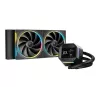 Flüssigkeitskühlsatz DeepCool LM240 12 cm Schwarz