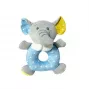 Baby-Rassel TULILO Modell 9217 — Elefantenform, 18 cm, bunt
