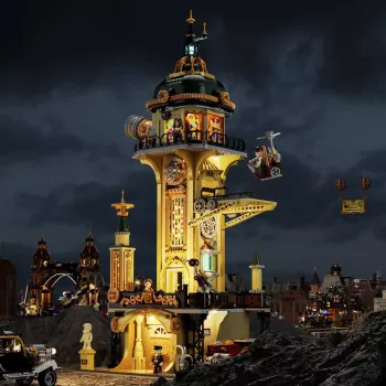Steampunk Wachturm, Konstruktionsspielzeug