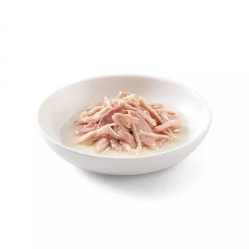 SCHESIR in Kochwasser Thunfisch mit Huhn und Reis - Nassfutter für Katzen - 85 g