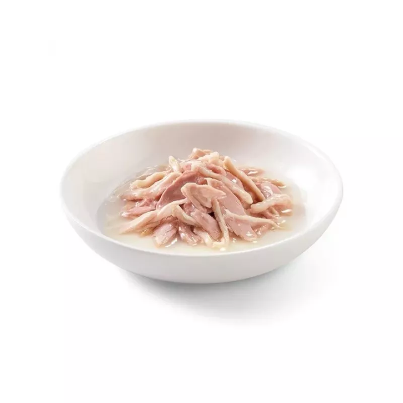 SCHESIR in Kochwasser Thunfisch mit Huhn und Reis - Nassfutter für Katzen - 85 g