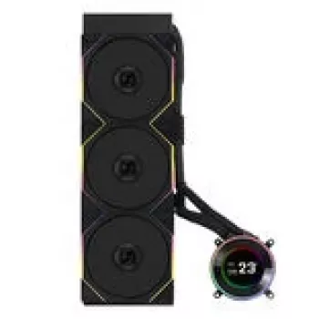 All-in-one liquid cooler Lian Li GA II Hydroshift II LCD-C 360TL 12 cm Schwarz
