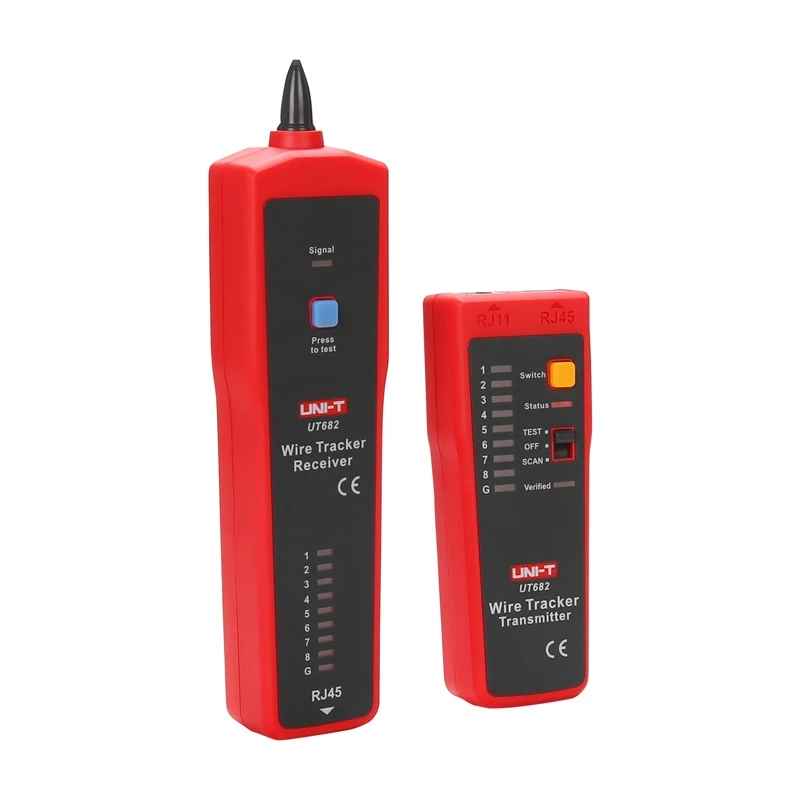 Kabelpaar-Detektor mit RJ-45-Tester UT-682