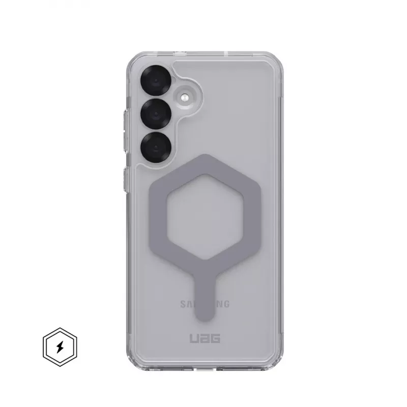 Urban Armor Gear Plyo Pro Handyhülle 17 cm (6,7 inch) Cover Silber, Transparent
