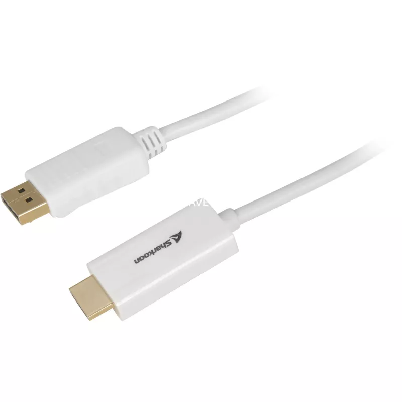 DisplayPort-auf-HDMI-Kabeladapter Sharkoon DisplayPort 1.2 → HDMI 4K Aktiv 2 m 60 Hz