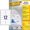 Avery 3659 Selbstklebeetiketten Rechteckig Permanent Weiß 1200 Stück