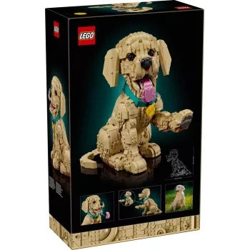 LEGO ICONS 11384 Golden Retriever Welpe