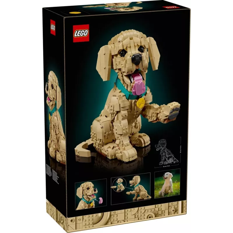 LEGO ICONS 11384 Golden Retriever Welpe