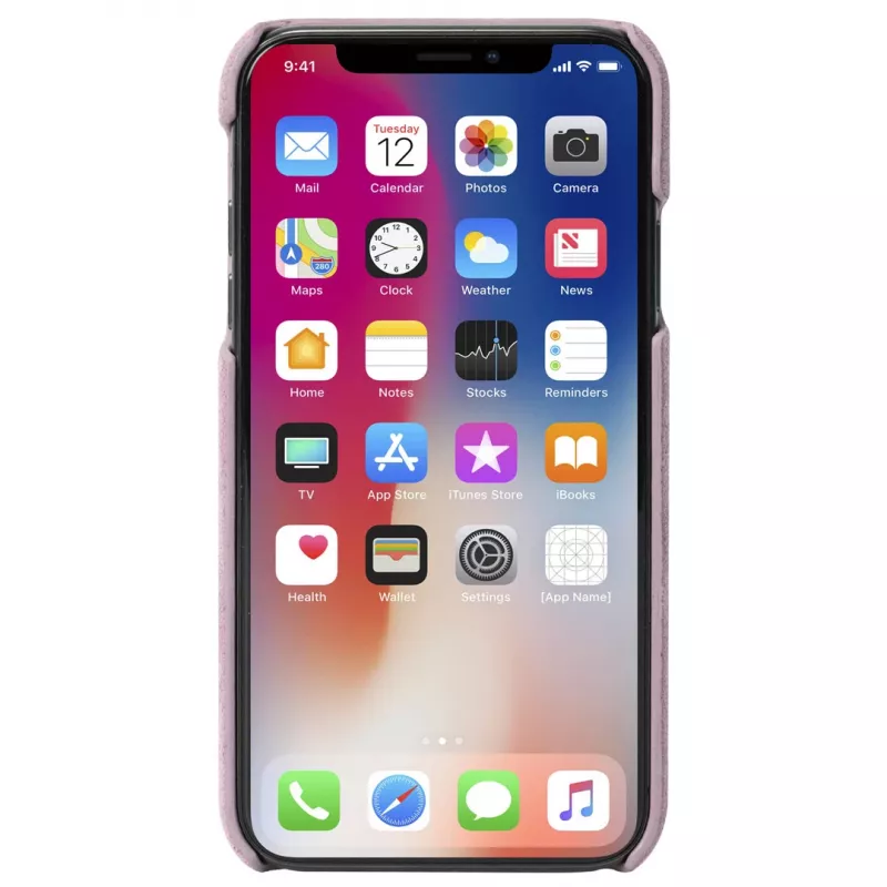 Cover Krusell Broby iPhone XS Max 16,5 cm Pink