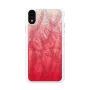 Smartphone-Hülle iKins für iPhone XR – pink lake und weiß