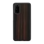 Smartphone-Hülle Man and Wood Galaxy S20 Ebony Schwarz — Schutzcover für Samsung Galaxy S20