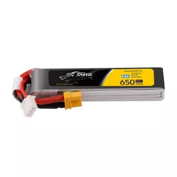 Akkumulator LiPo Tattu 2s 650mAh 95C 7,6V HV mit XT30 Long-Pack