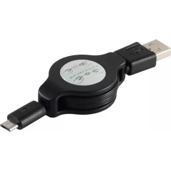 USB-Kabel ShiverPeaks BS14-18001 1m USB A Micro-USB B Schwarz