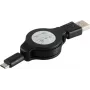 USB-Kabel ShiverPeaks BS14-18001 1m USB A Micro-USB B Schwarz