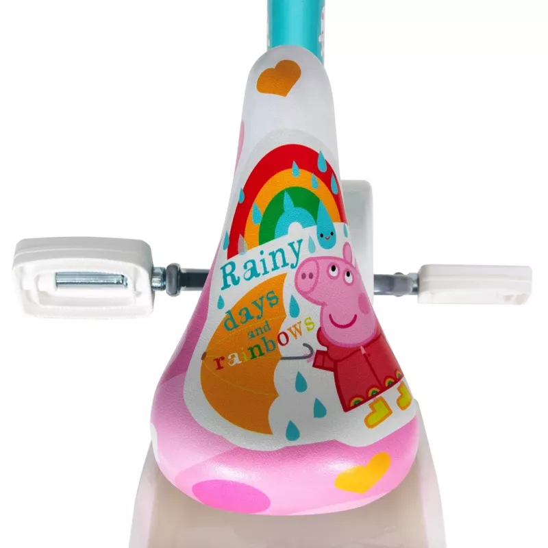 Kinderfahrrad Toimsa TOI1698 16 Zoll mit Peppa Pig-Grafiken, geeignet für Alter 3–6