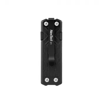 Multitool Nextool E1 10-in-1 Taschen-Multitool, schwarz, Klappmesser, 94 g, gefaltet 7,9 cm