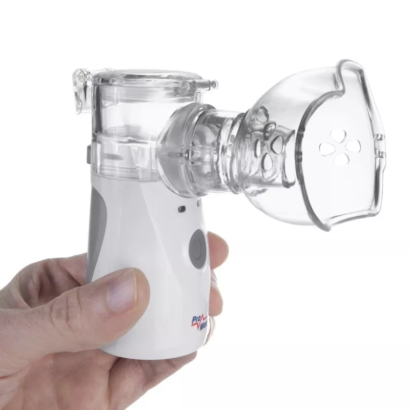 Tragbarer Mesh-Inhalator ProMedix PR-835 USB-Vernebler, batteriebetriebener tragbarer Vernebler