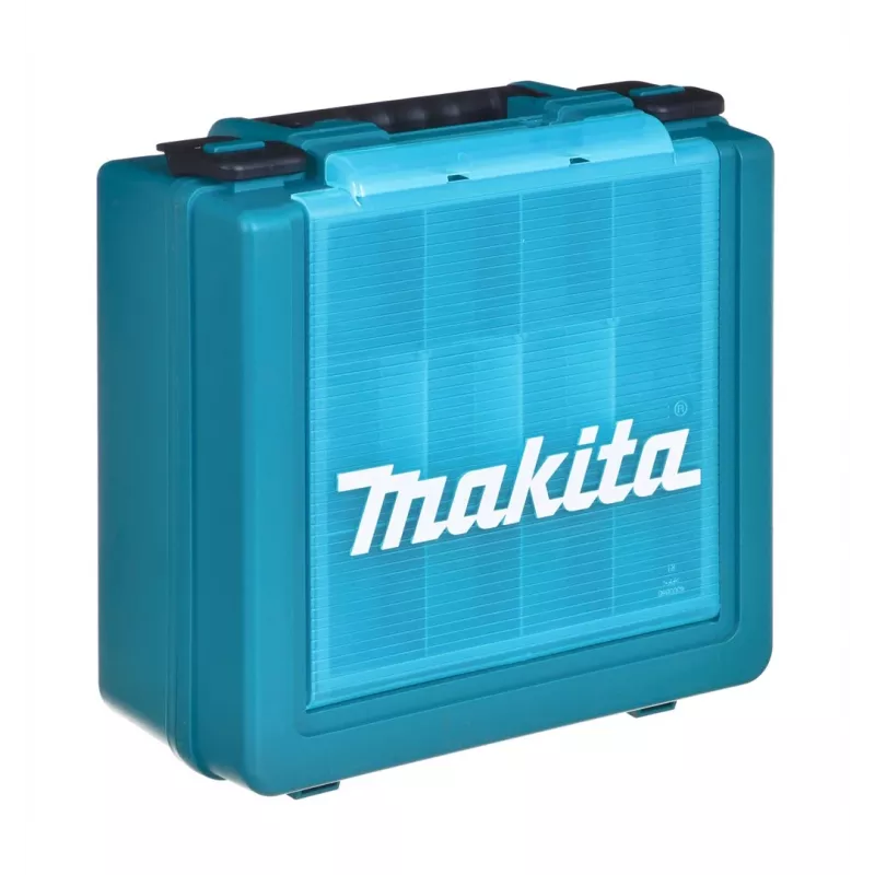 Makita HP1630K Bohrmaschine mit Zahnkranzbohrfutter 3200 U/min Schwarz, Blau 2,1 kg