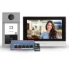 Hikvision DS-KIS604-S(C) Video-Türsprechanlage 2 MP 17,8 cm (7 inch) Schwarz, Grau, Silber