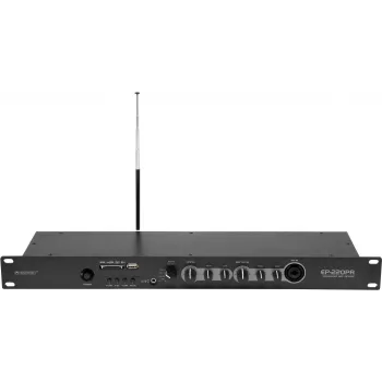 Vorverstärker Omnitronic EP-220PR mit MP3-Player und UKW-Radio