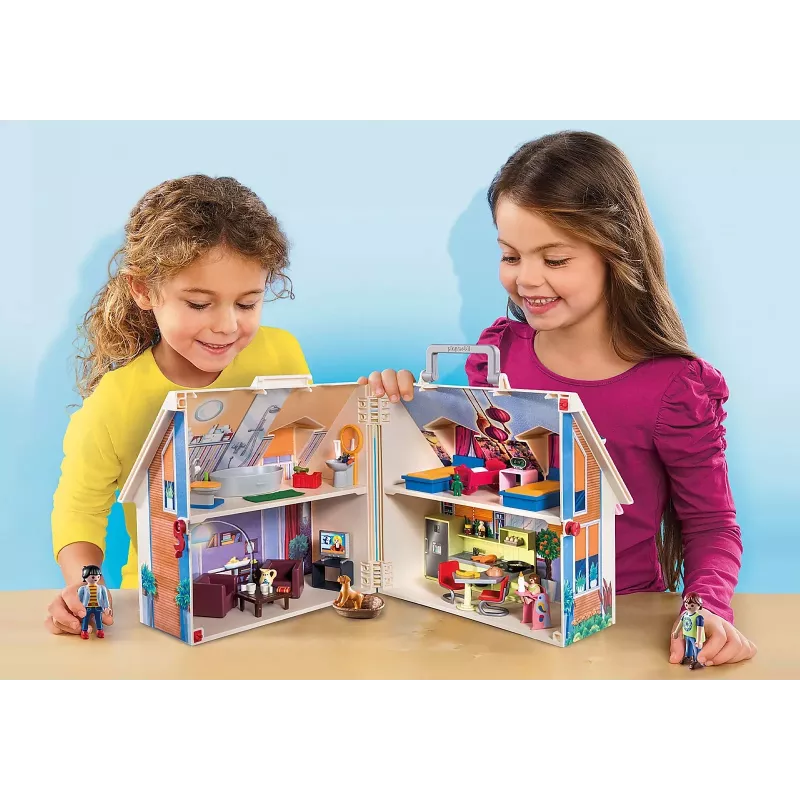 Bau Spielset PLAYMOBIL Puppenhaus 70985 Mehrfarbig Kunststoff