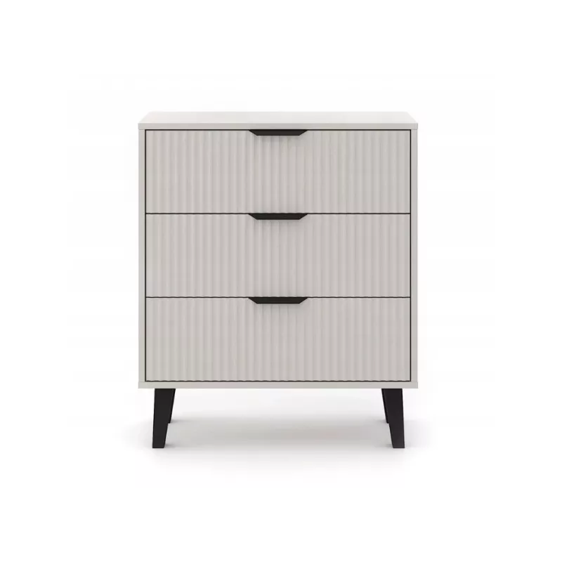 SCANDI 3S schlank Kommode, Kaschmirfarbe