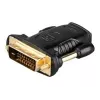 Goobay HDMI/DVI-D Adapter, HDMI Standard-Buchse (Typ A) -> DVI-D (24+1) Stecker (68931)