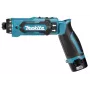 Akku-Schrauber/Schlagschrauber Makita DF012DSE 650, 200 Schwarz, Blau