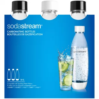 Karbonisierungsflasche SodaStream 2260748 3 Stück