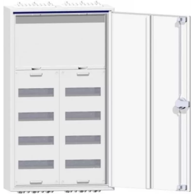 Hager FWB53N. Produktfarbe: Weiß, Anzahl enthaltener Produkte: 1 Stück(e). Breite: 800 mm, Tiefe: 160 mm, Höhe: 800 mm (FWB53N)