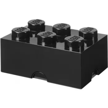 LEGO Storage Brick 6, Aufbewahrungsbox schwarz