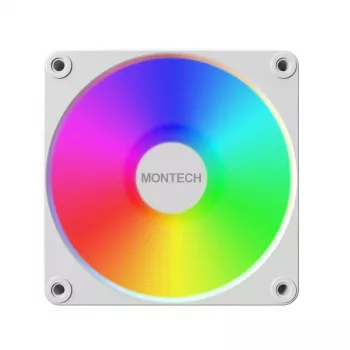 Montech GF120R V2 ARGB Computergehäuse-Lüftermodul 12 cm Weiß 1 Stück