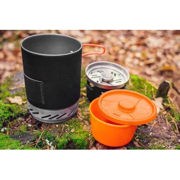 Campingkocher Topf + Brenner
