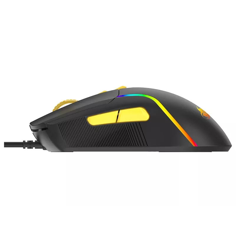 Tracer HORNET 87 Tastatur Maus inklusive Gaming USB QWERTY Englisch Schwarz, Gelb