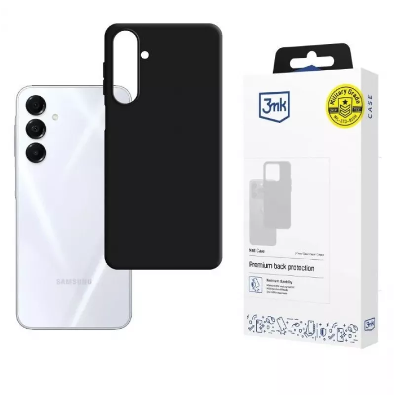 Telefon-Brieftaschenhülle 3MK Matt Case für Samsung Galaxy A17 5G 4G