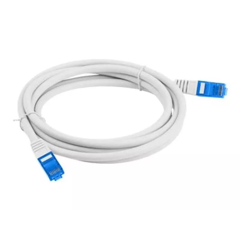 Netzwerkkabel LANBERG Cat6a S/FTP PCF6A-10CC-0300-S RJ-45 3 m Grau, LSZH, 500 MHz, CCA, Ø6 mm