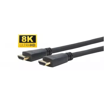 Vivolink Pro, HDMI 2.1, 8K, 120 Hz, 48 Gbit/s, 2 m, schwarz, 2 m, HDMI Typ A (Standard), HDMI Typ A (Standard), 7680 x 4320 Pixel, 3D, Schwarz