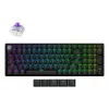 Mechanische Tastatur Keychron K4 HE mit Gateron Double‑Rail Magnetic Nebula Switches, kabellos, schwarz, US-Layout